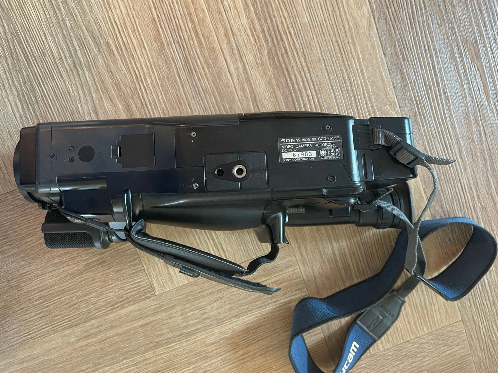 Vintage Sony video camera recorder CCC-F555E video8 Handycam, Ophalen of Verzenden, 8mm, Camera