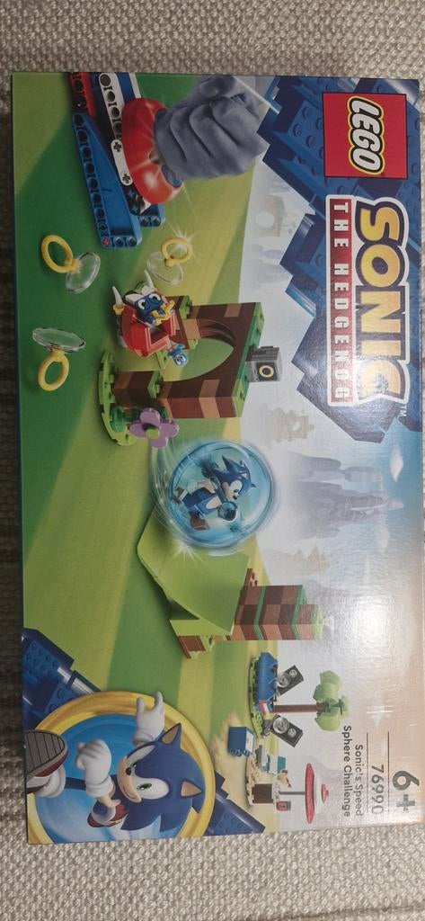 Lego Sonic the Hedgehog 76990 Sonic's Speed Sphere Challenge, Ophalen of Verzenden, Nieuw