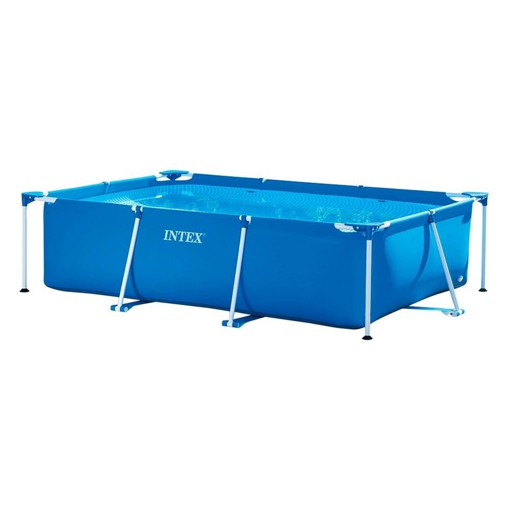 Intex zwembad met metalen frame en alle toebehoren, Tuin en Terras, Ophalen, Gebruikt, Minder dan 80 cm, Minder dan 200 cm