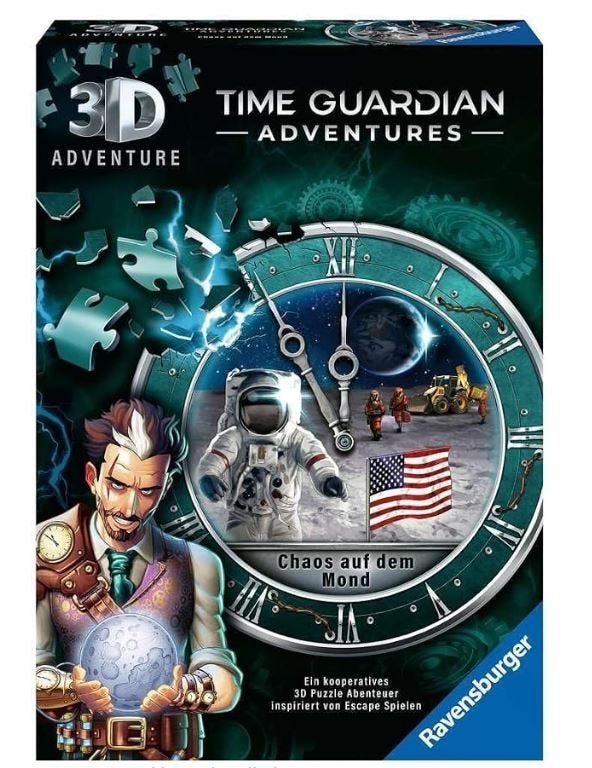 Ravensburger 3D Adventure: Time Guardian Adventures, Ophalen of Verzenden, Minder dan 500 stukjes, Nieuw, Rubik's of 3D-puzzel