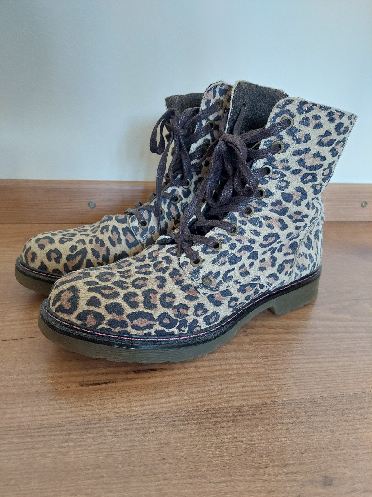 panterprint boots maat 40, Ophalen of Verzenden, Zo goed als nieuw, Zwart