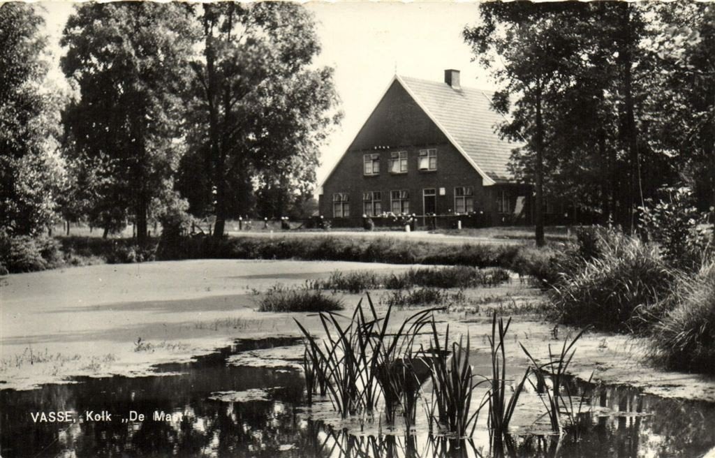 Vasse, Kolk De Mast - gelopen, Ophalen of Verzenden, 1960 tot 1980, Gelopen, Overijssel