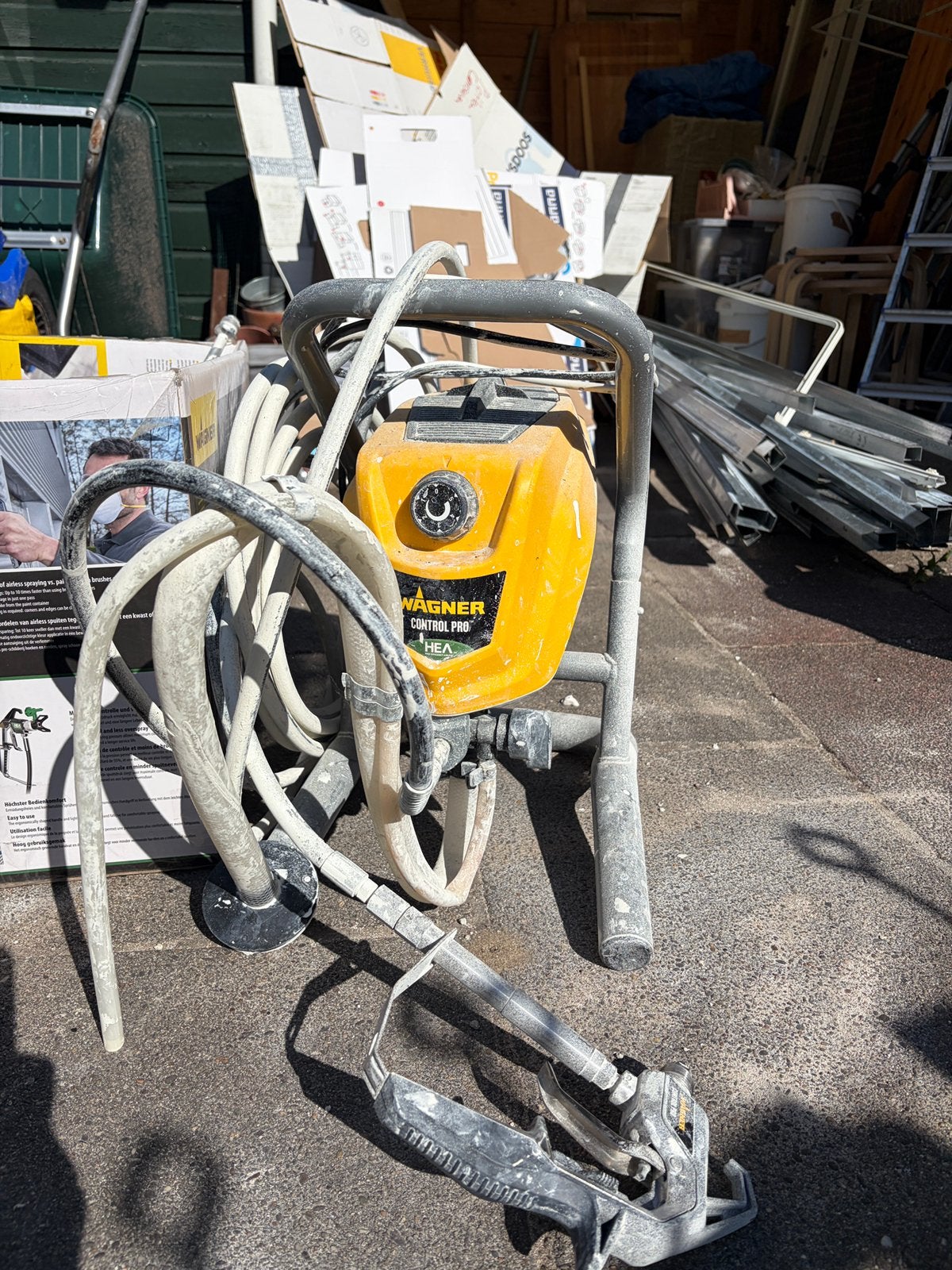 Wagner control pro 250 m, Doe-het-zelf en Verbouw, Ophalen, Zo goed als nieuw, Verfspuit of Verfpomp