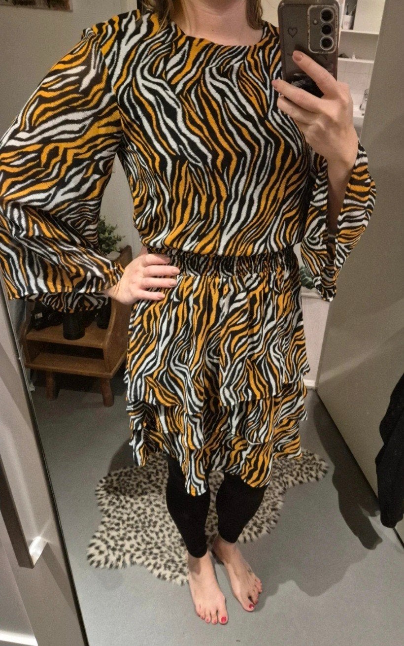Jurkje Sisters Point maat S, Kleding | Dames, Jumpsuits, Zwart, Sisters Point, Ophalen of Verzenden, Zo goed als nieuw