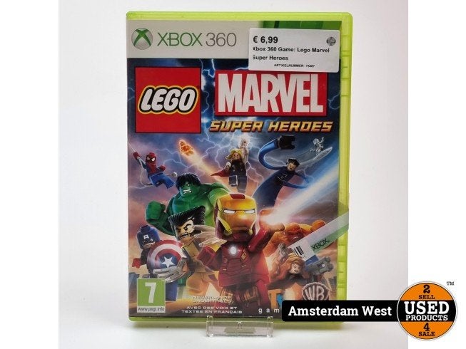 Xbox 360 Game: Lego Marvel Super Heroes, Microsoft, Zo goed als nieuw, Support@microsoft.com, Microsoft Corporation
One Microsoft Way
Redmond, WA 98052-6399
USA