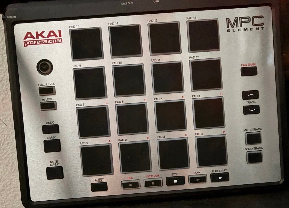 Akai MPC Element MIDI Pad Controller, Ophalen of Verzenden, Gebruikt, Overige merken