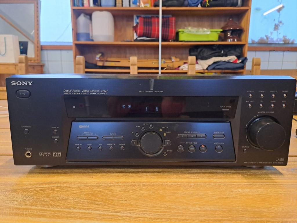 Sony STR-DE675 surround versterker, Ophalen, Gebruikt, 60 tot 120 watt, Sony