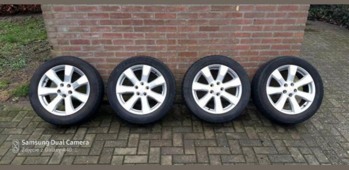 Winterbanden op velg Mitsubishi Outlander Phev., Ophalen, Zo goed als nieuw