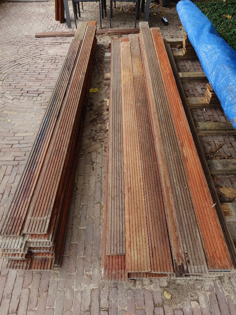 Massaranduba (restpartij), Ophalen, Nieuw, 250 cm of meer, Planken
