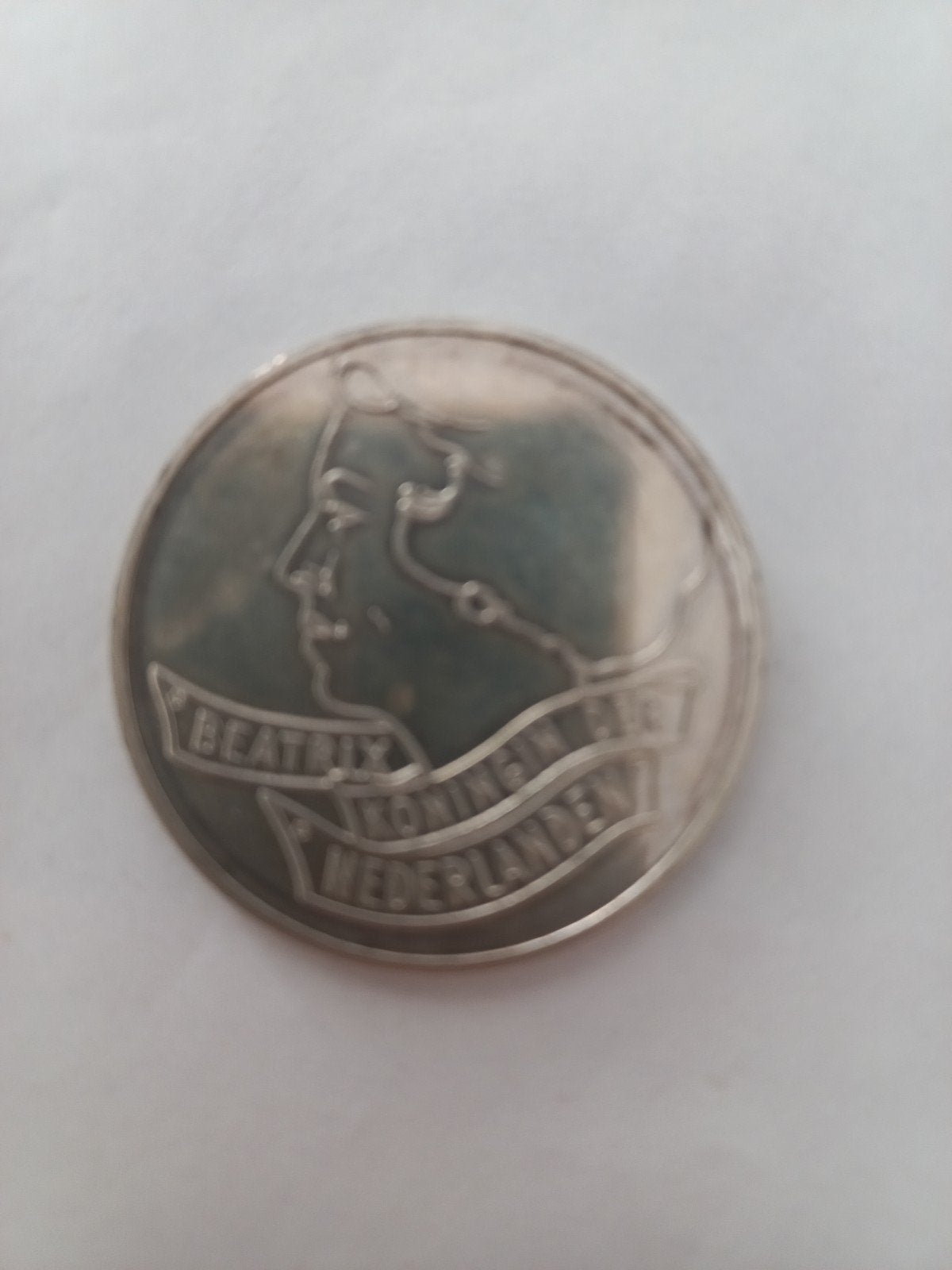 Zilveren 50 gulden munt 1983 Maastricht, Koningin Beatrix, Zilver, Ophalen of Verzenden, Losse munt