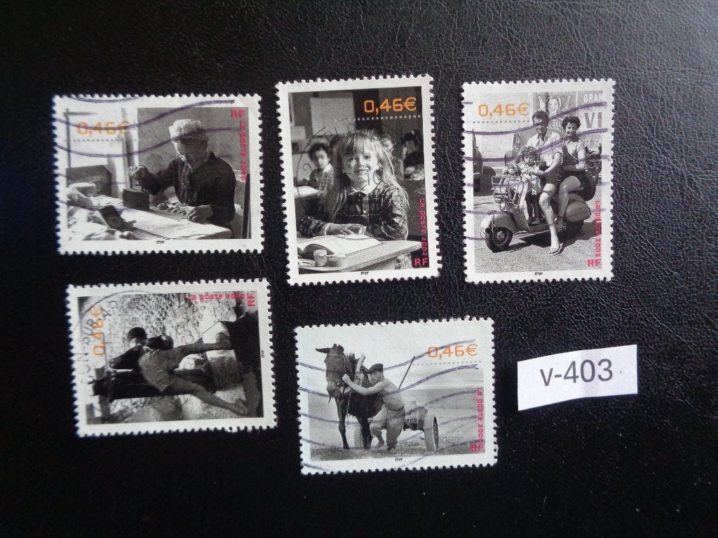 frankrijk - dagelijks leven 2002 (v-403), Ophalen of Verzenden, Gestempeld