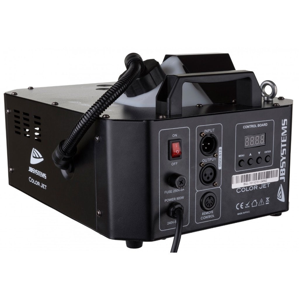 JB Systems COLOR JET Krachtige verticale rookmachine met 6 R, Muziek en Instrumenten, Licht en Laser, Geluidgestuurd, Nieuw, Ophalen of Verzenden