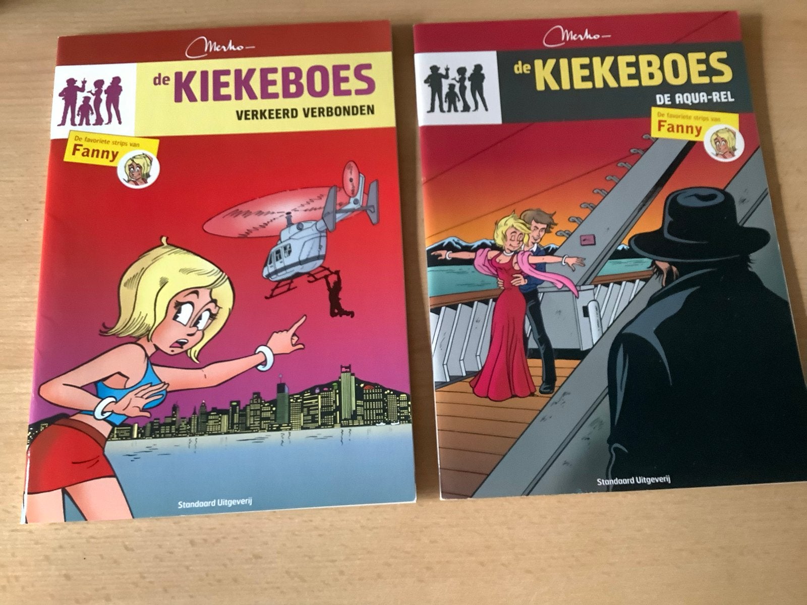 De favoriete strips van Fanny. 2x De Kiekeboes, Meerdere stripboeken, Ophalen of Verzenden, Zo goed als nieuw