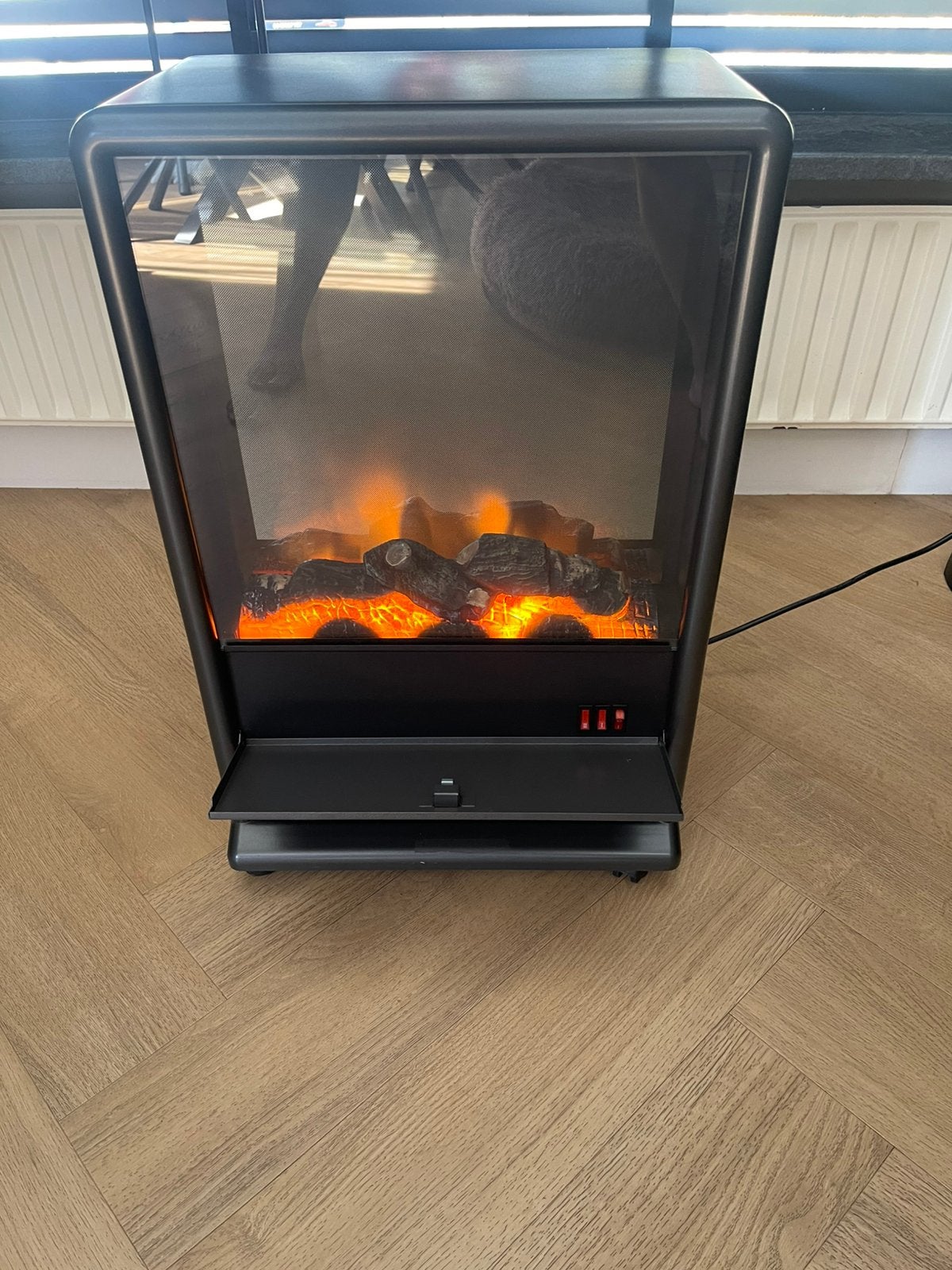 Elektrische haard, Ophalen, Gebruikt, Vrijstaande haard, Elektrische haard