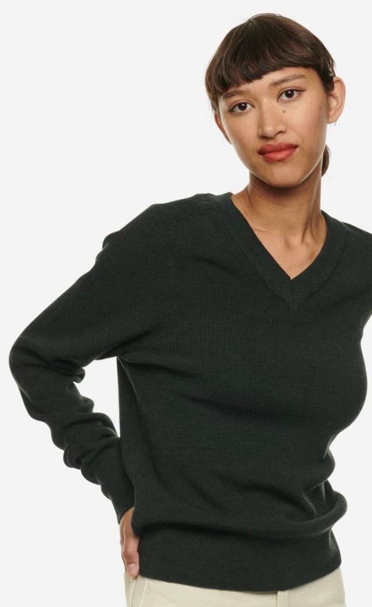TEYM Amsterdam – 100% Merino Wool Sweater, Ophalen of Verzenden, Nieuw, Maat 42/44 (L), Groen