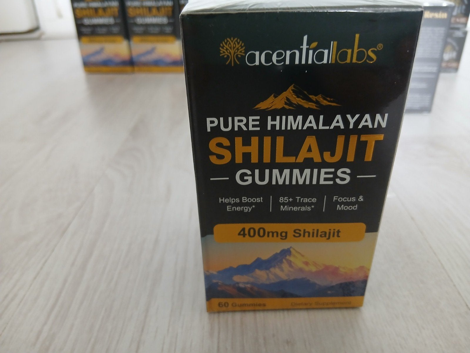 Acentiallabs Pure Himalayan Shilajit Gummies 400mg, Ophalen of Verzenden, Nieuw, Overige typen