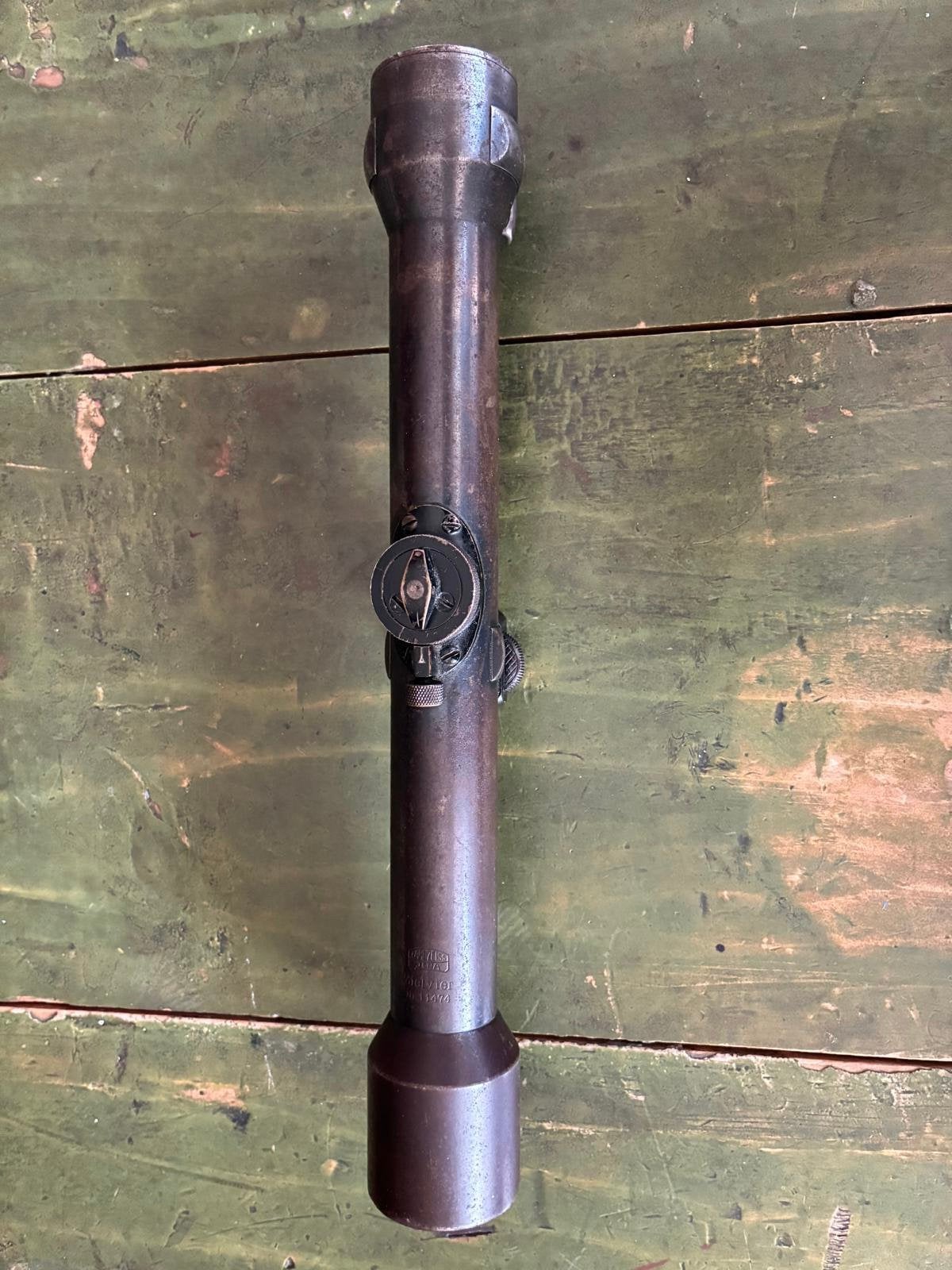 Carl Zeiss Jena Zielvier 4x Richtkijker Nr. 1474, Ophalen of Verzenden, Landmacht, Duitsland