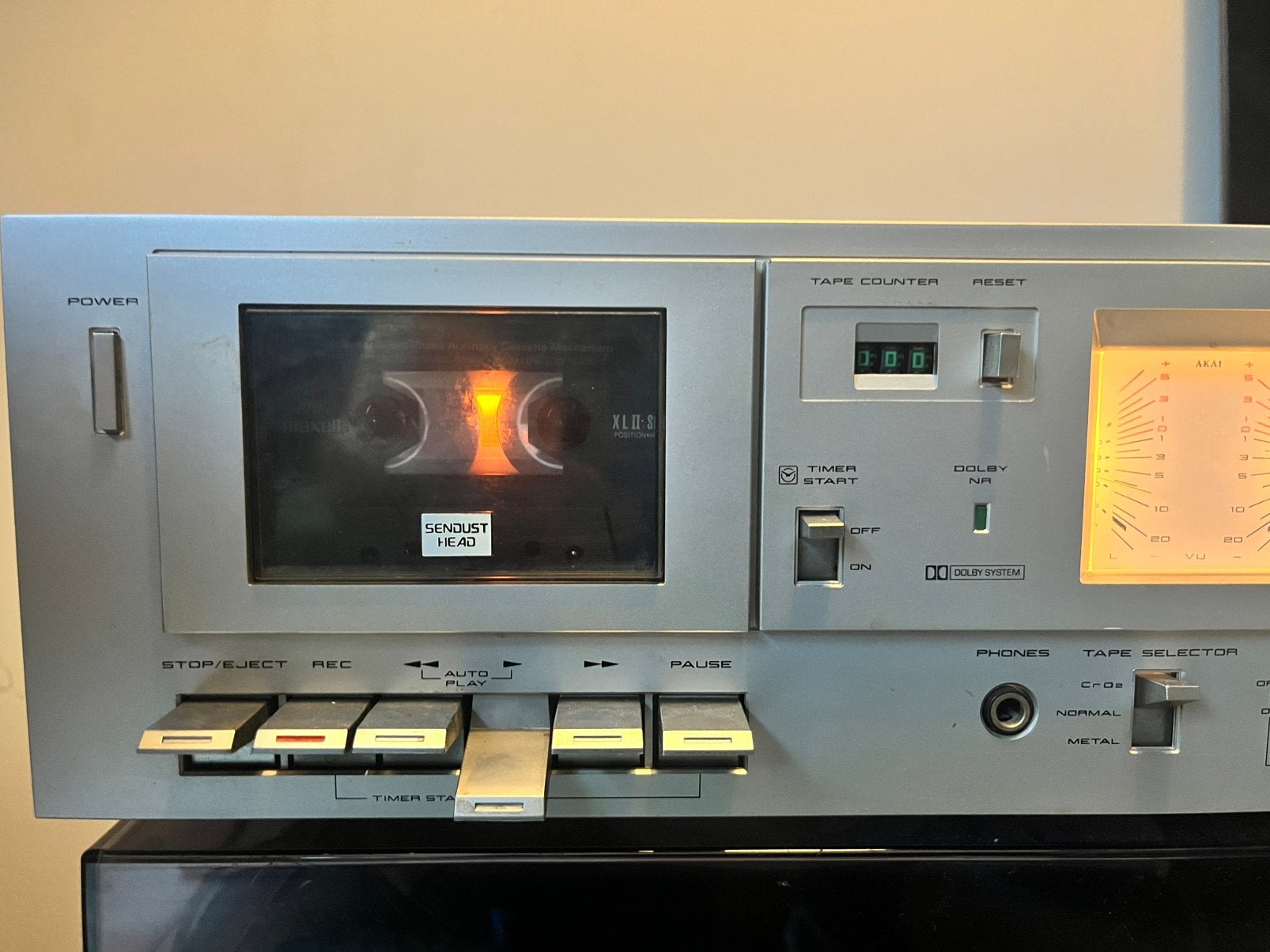 Akai CS-M01A cassettespeler cassettedeck, Ophalen, Akai
