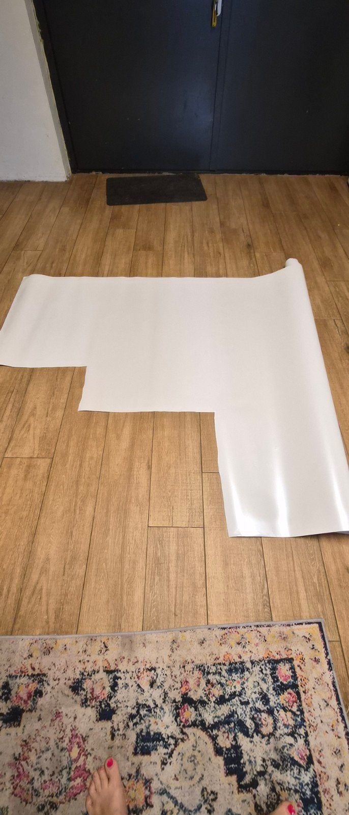 Glans Witte RAL9016 Wrapfolie - 5 meter, Ophalen of Verzenden