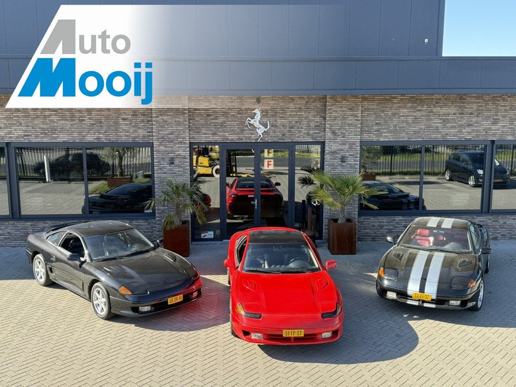 Dodge Stealth 3x CombiDeal! Nu €17.950! 3 Stuks / V6 DOHC, Auto's, Oldtimers, Zwart, Leder, Bedrijf, Handgeschakeld