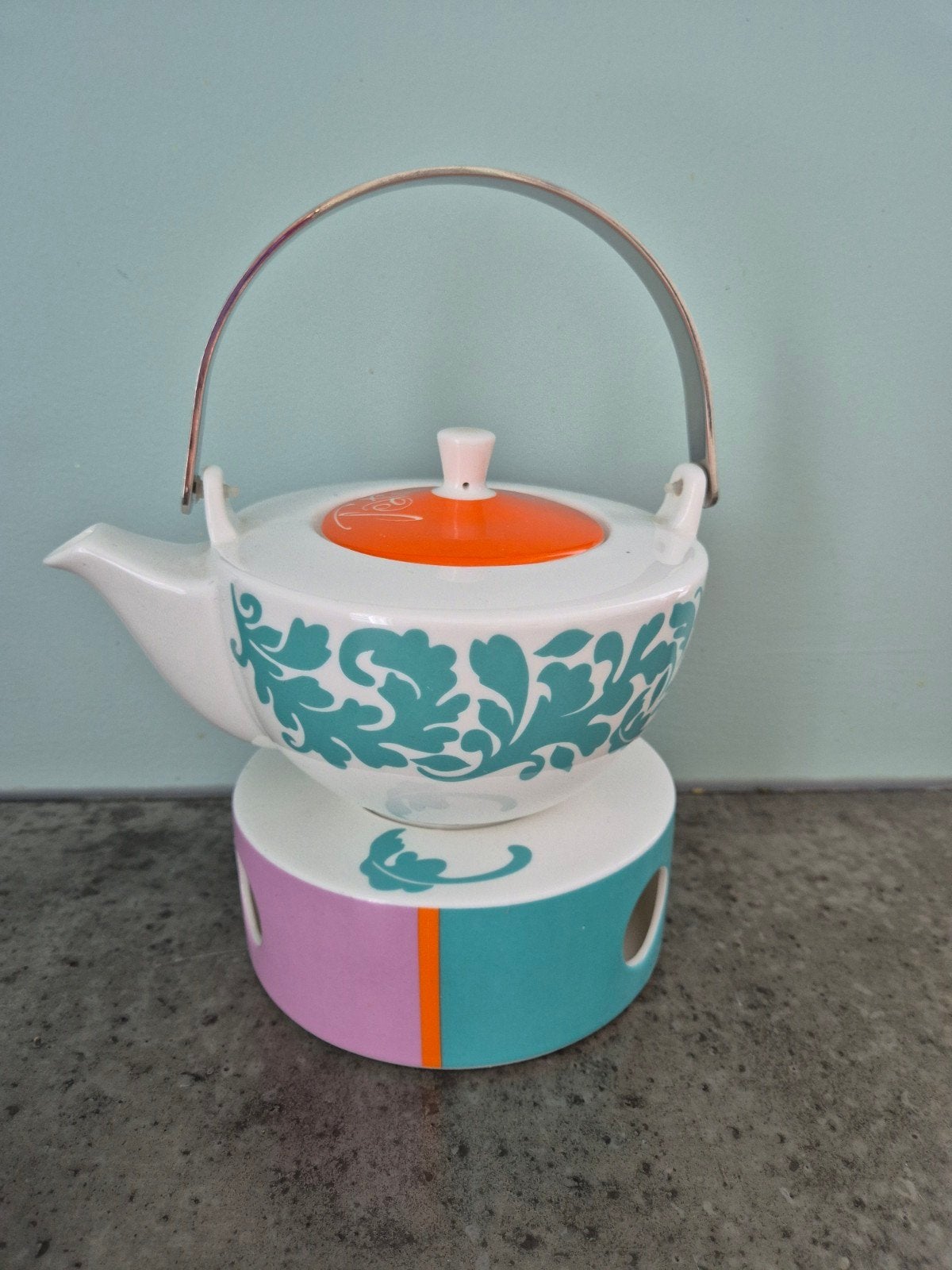 Theepot met theelicht, Huis en Inrichting, Keuken | Servies, Ophalen, Overige typen, Zo goed als nieuw, Overige stijlen