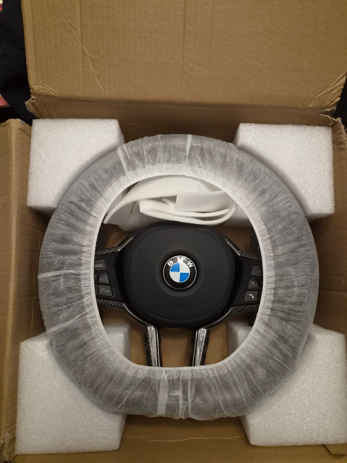 BMW M Performance Stuurwiel Carbon Leder, Auto-onderdelen, Ophalen of Verzenden, Nieuw, BMW