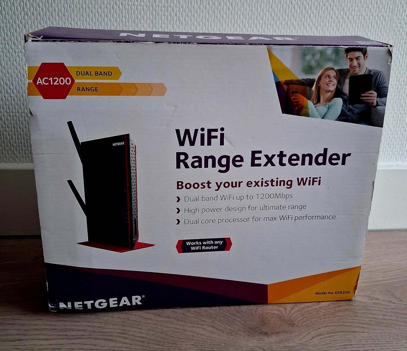 NETGEAR EX6200 WiFi Range Extender AC1200 - Complete Set, Ophalen of Verzenden