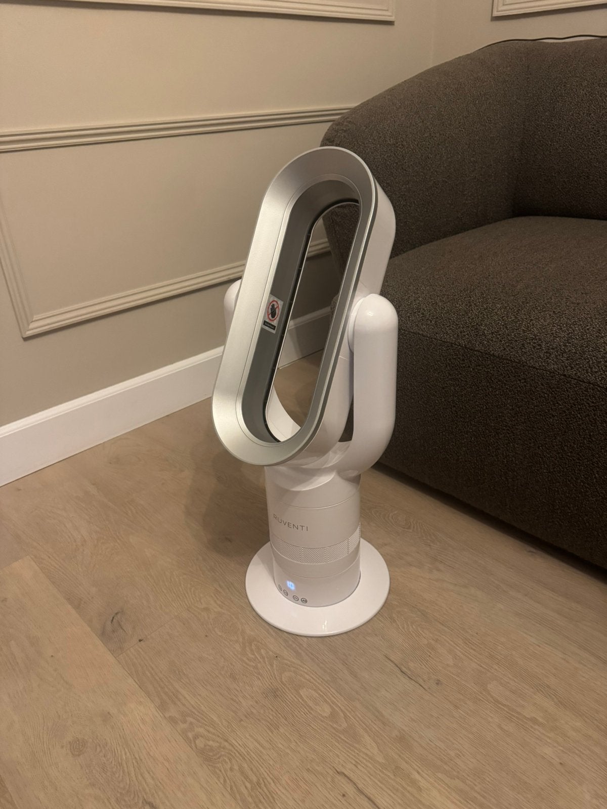 Luxe ventilator Ruventi (Dyson model), Witgoed en Apparatuur, Ventilatoren, Nieuw, Torenventilator, Ventilator met afstandsbediening