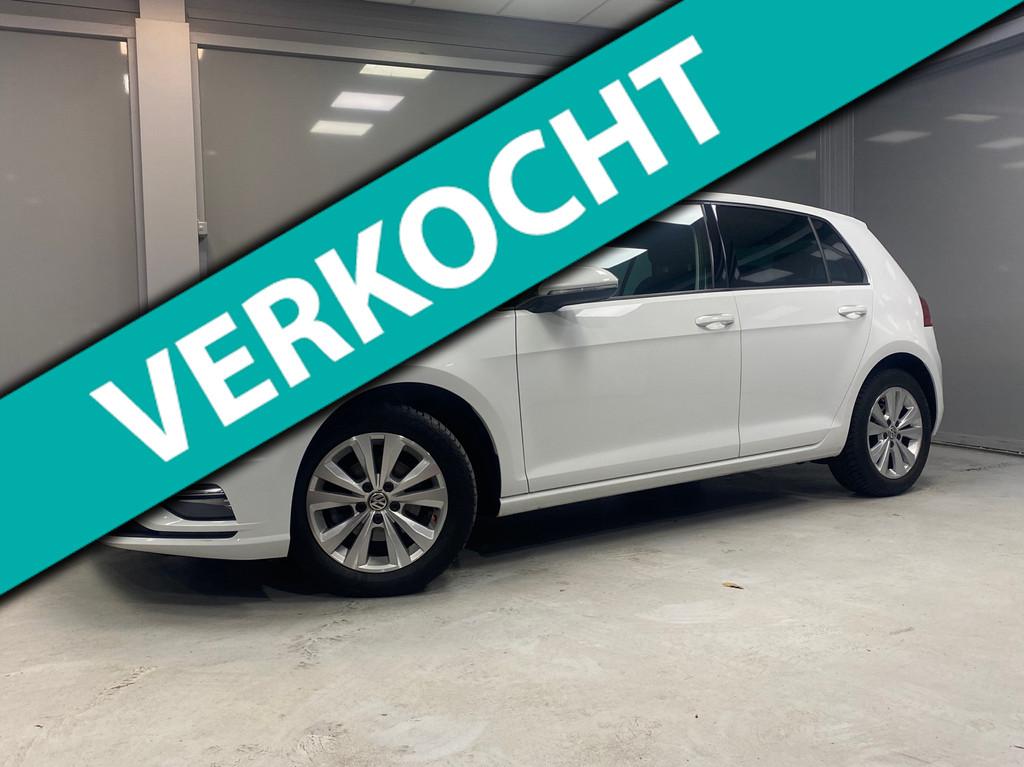 Volkswagen Golf 1.0 TSI Comfortline | CLIMA | CRUISE | NAVI, Stof, Gebruikt, Wit, Origineel Nederlands