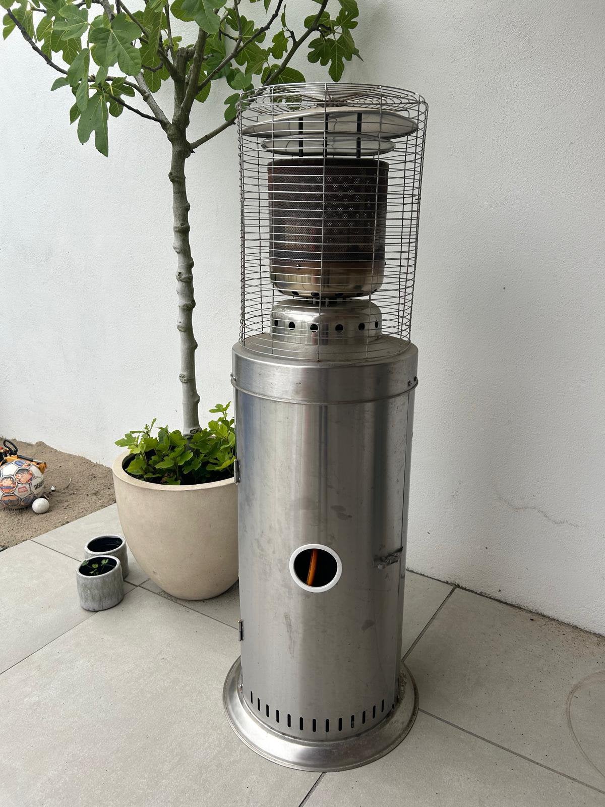 Hendi Lounge heater / terrasverwarmer, Ophalen, Zo goed als nieuw, Gas, Vloer