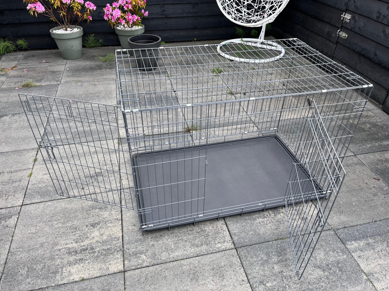 Grote XXL hondenbench, Dieren en Toebehoren, Ophalen, Zo goed als nieuw, 110 cm of meer, 65 tot 100 cm