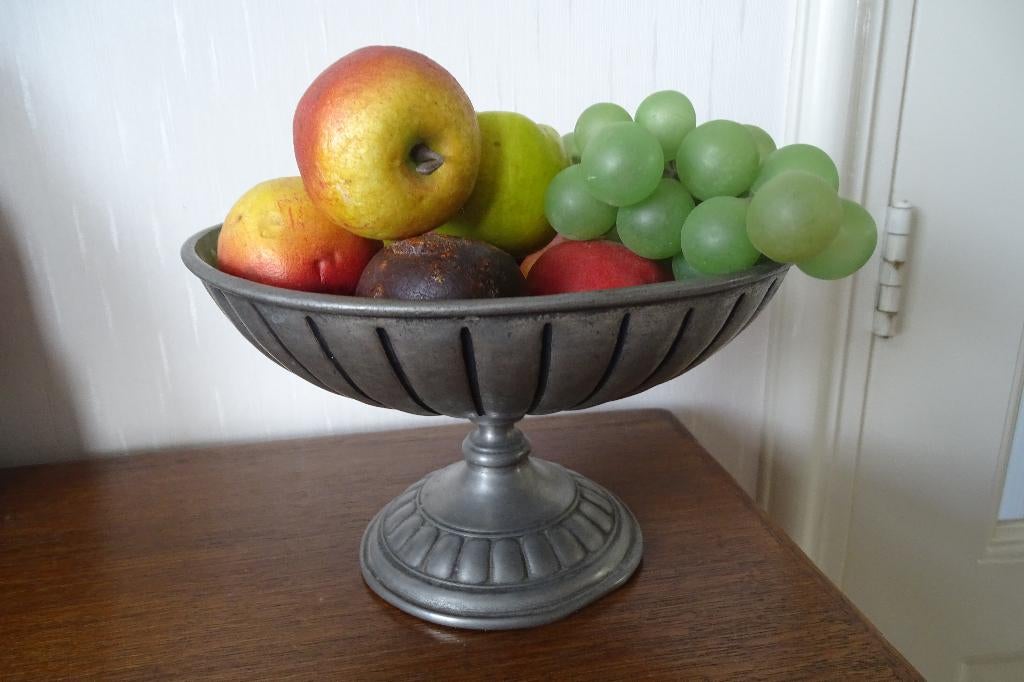 tinnen fruitschaal, Antiek en Kunst, Antiek | Tin, Ophalen