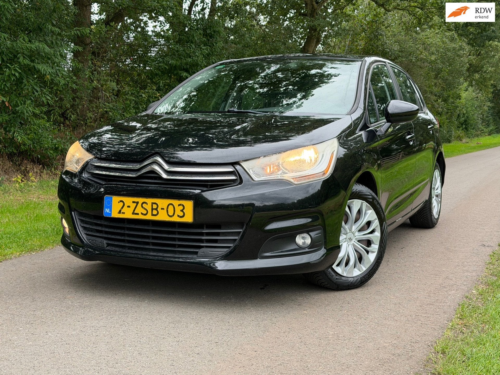 Citroen C4 1.4 VTi Attraction | Lange APK + Cruise + Airco N, Auto's, Euro 5, Stof, Gebruikt, 635 kg