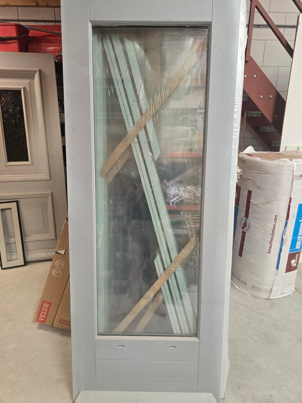 Deur 820x20115 met glas, Ophalen of Verzenden
