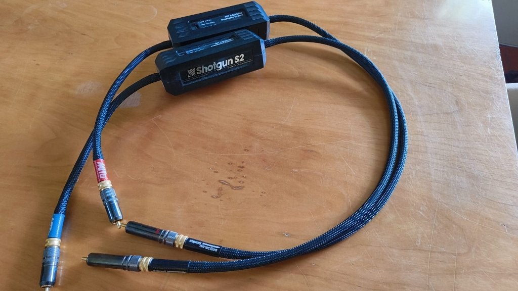 MIT Shotgun S2 interlinks 1 meter, Verzenden, Zo goed als nieuw, Minder dan 2 meter, Interlink-kabel