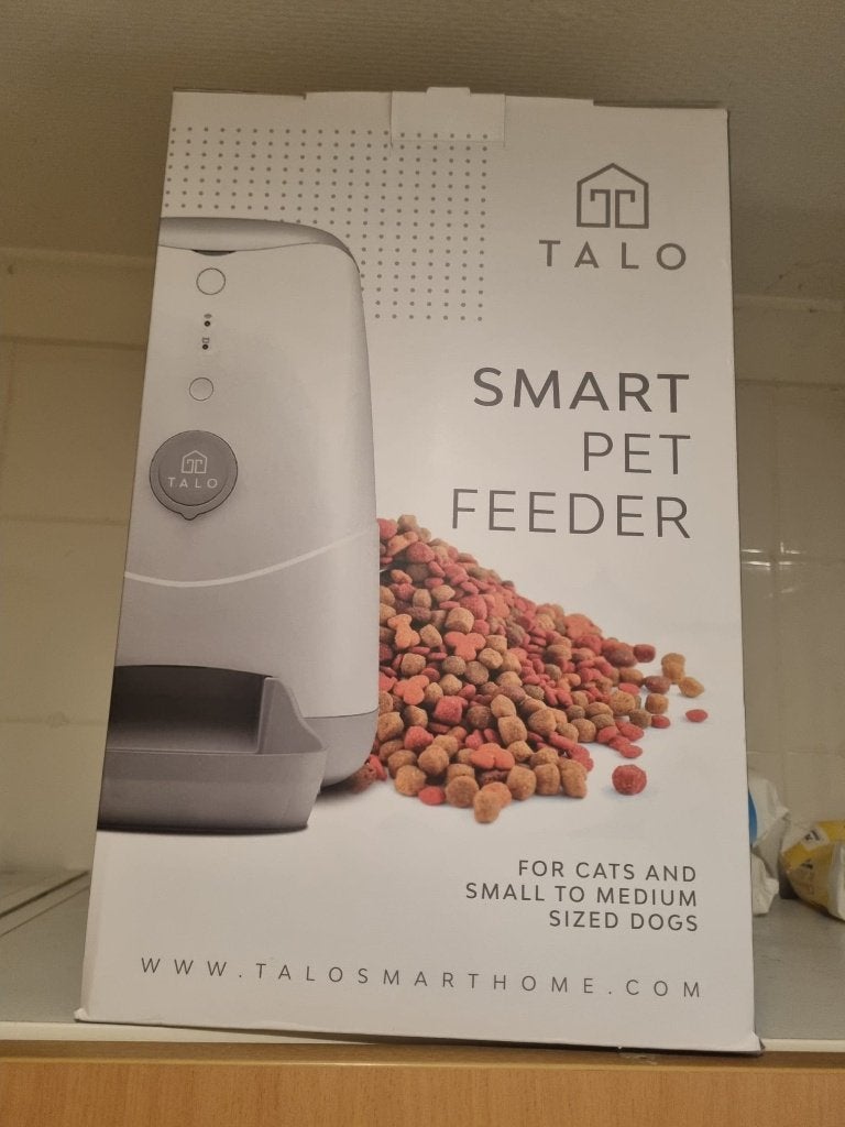 Talo Pet feeder voerautomaat hond/kat, Ophalen, Automatisch, Zo goed als nieuw