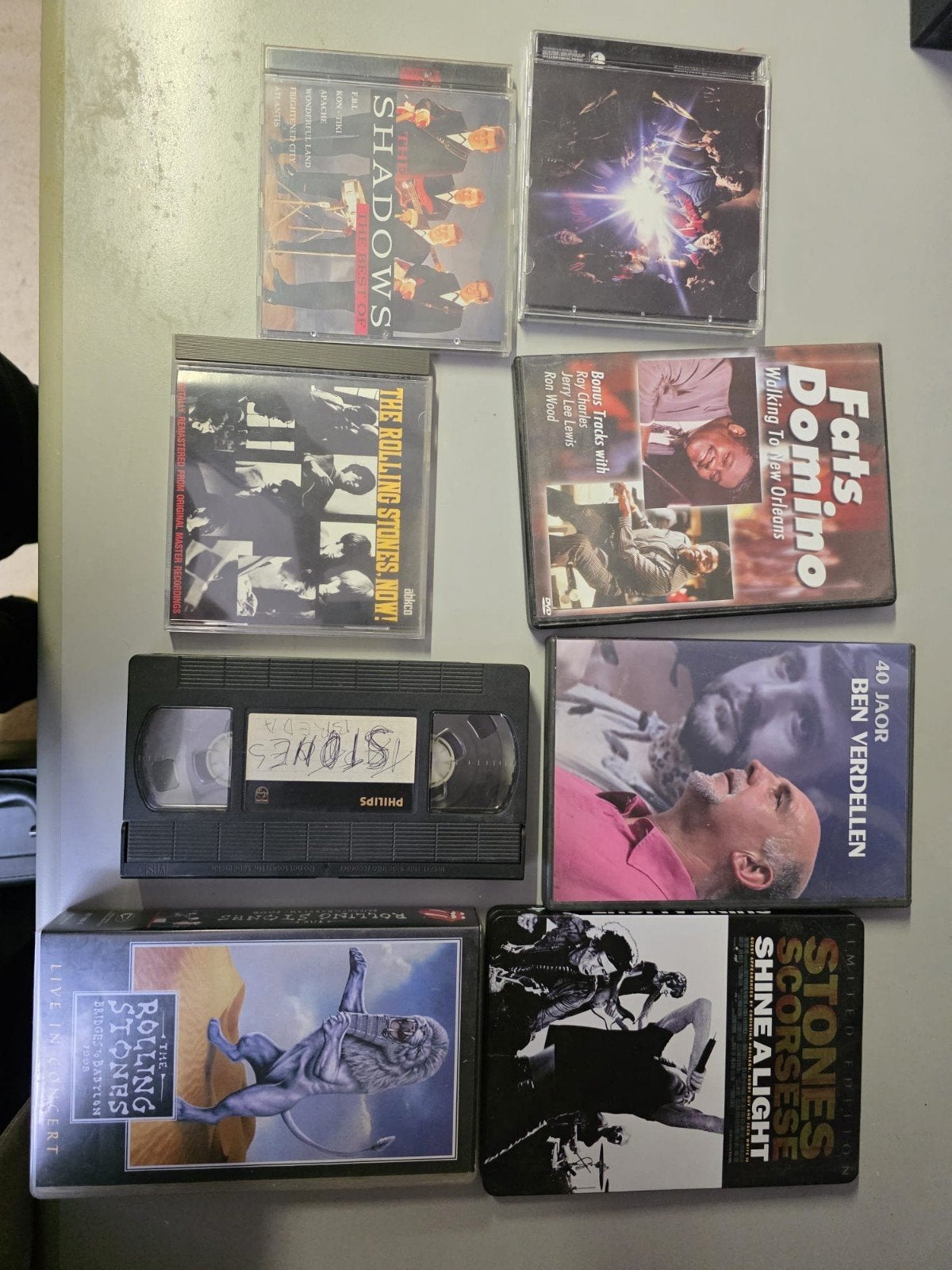 Diverse muziek- en concert-dvd's en VHS-banden, Cd's en Dvd's, Ophalen, Gebruikt, Alle leeftijden, Nederlands