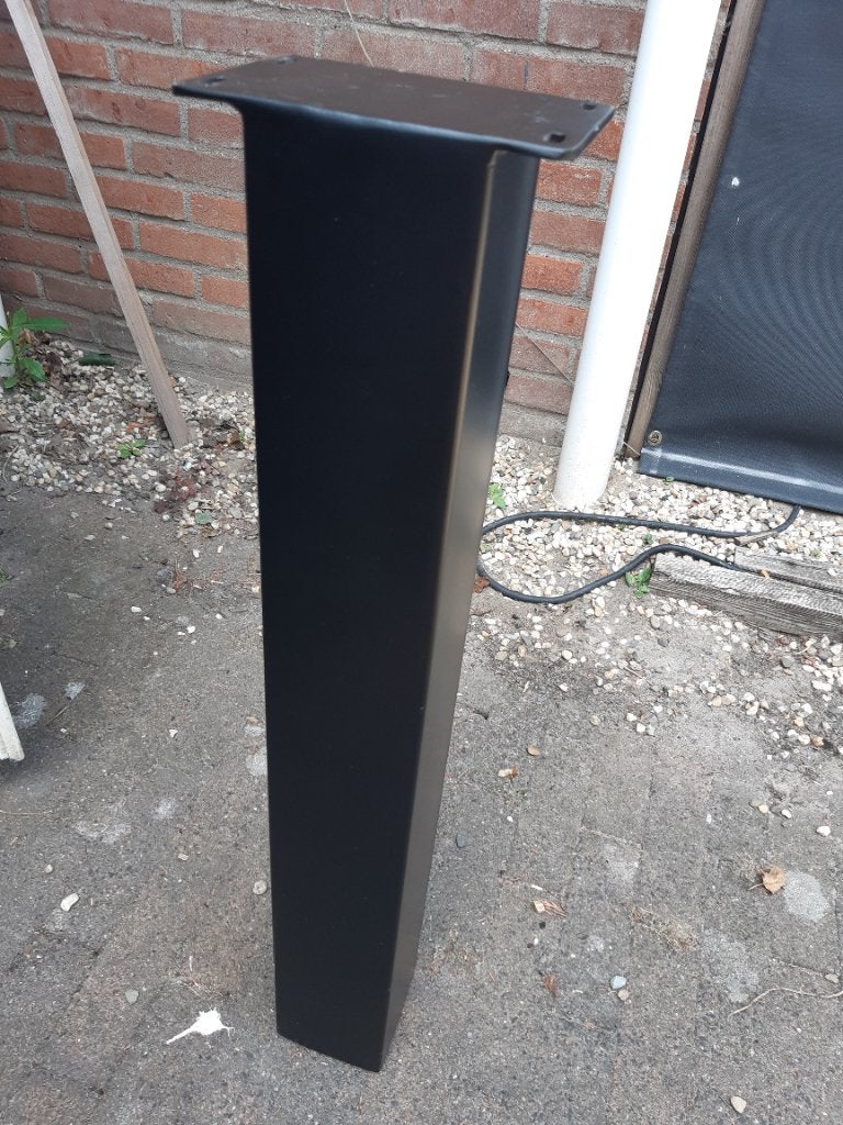 tafelpoten zwart, Ophalen, Tafelpoot, Minder dan 50 cm, 50 tot 100 cm