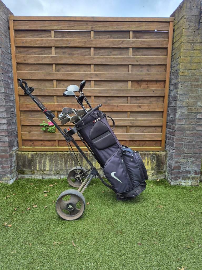 Linkshandige golfset met trolley - Ben Sayers & HOWSON, Ophalen of Verzenden, Gebruikt, Set, Overige merken