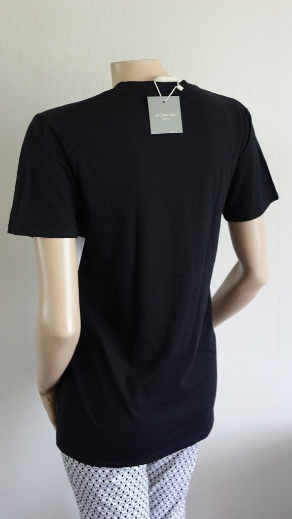 nieuw zwart PRIMROSE shirt, Kleding | Dames, T-shirts, Verzenden, Zwart, Nieuw, Korte mouw