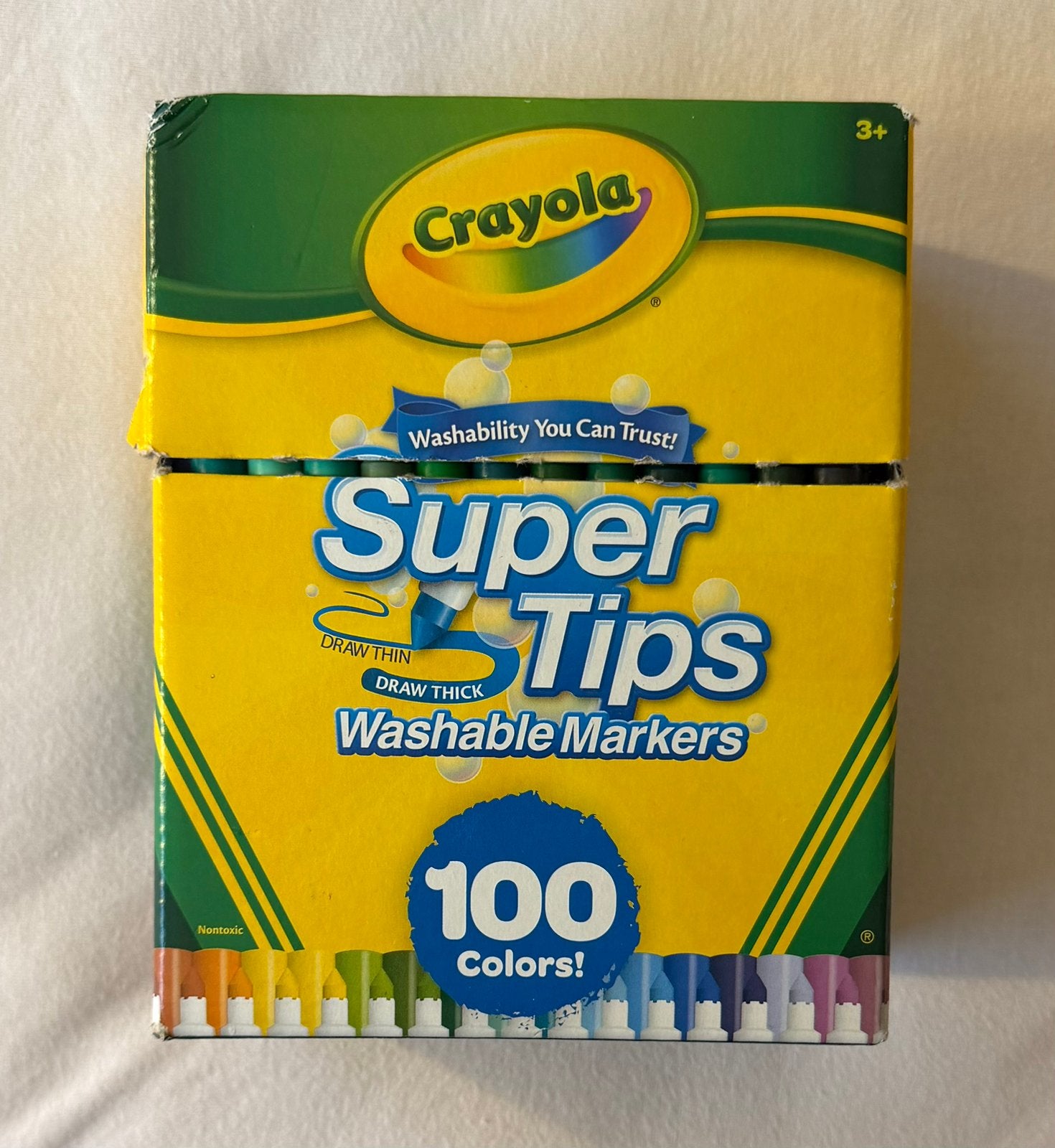 Crayola supertips, Verzenden, Zo goed als nieuw, Potlood of Stift