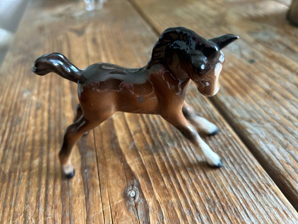 Vintage Beswick Porseleinen Veulen, Ophalen of Verzenden