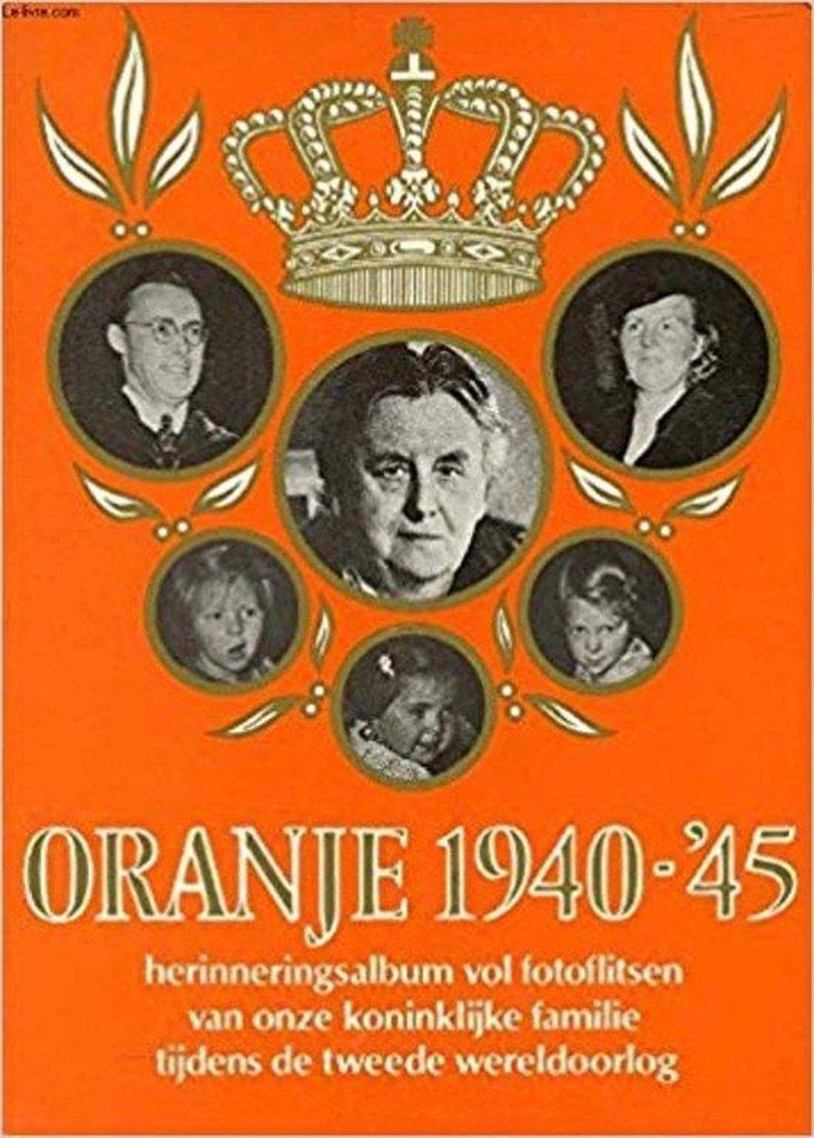 oranje 1940-'45 - herinneringsalbum vol fotoflitsen, Verzamelen, Ophalen of Verzenden, Zo goed als nieuw, Nederland, Tijdschrift of Boek