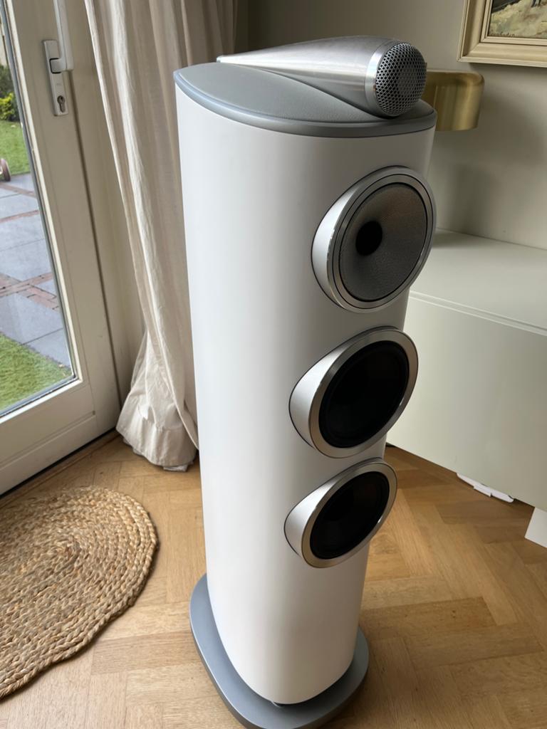 Bowers & Wilkins 804 d4 white (nieuwstaat), Audio, Tv en Foto, Ophalen, Zo goed als nieuw, Bowers & Wilkins (B&W)