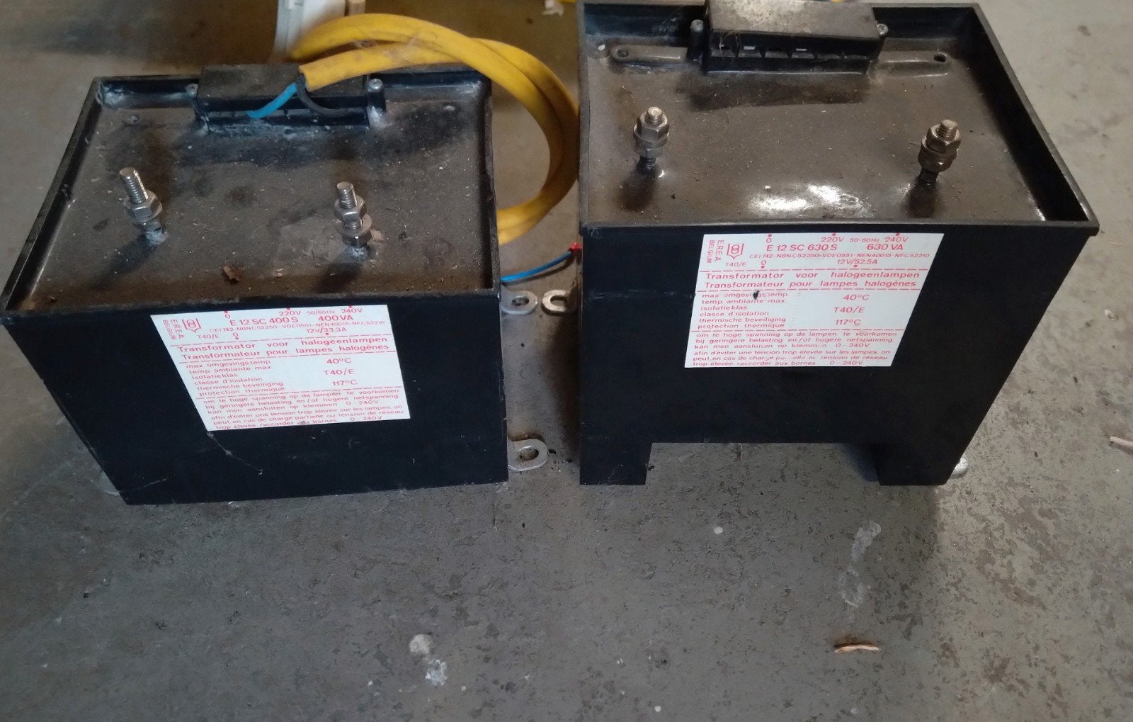 12 volt trafo 33 en 52 ampere, Ophalen of Verzenden, Netvoeding, Minder dan 50 watt