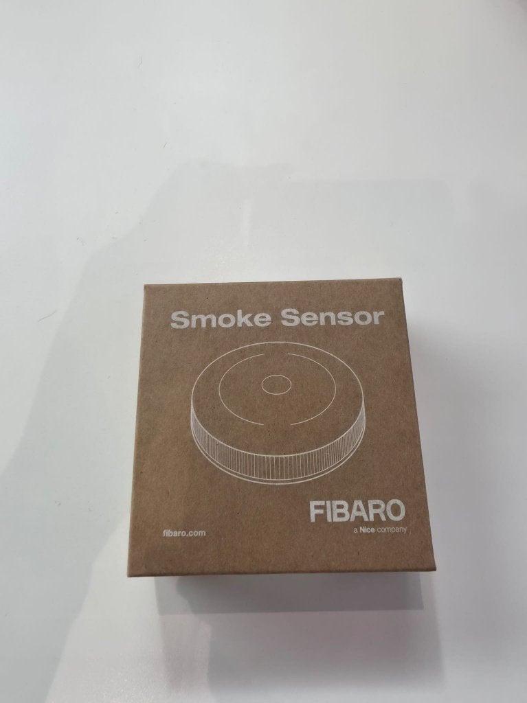 FIBARO Smoke Sensor FGSD-002 Z-Wave Plus rookmelder, Detector, Sensor of Melder, Nieuw, Ophalen of Verzenden, Rook
