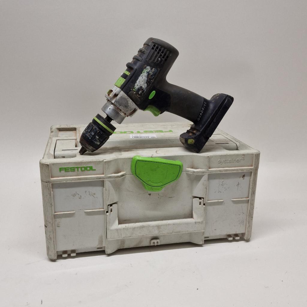 Festool PDC 18/4 Li BASIC 18v klopboormachine QUADRIV Body |, Festool, Gebruikt, Support@festool.com, Festool GmbH, Wertstraße 20, 
73240 Wendlingen
Germany