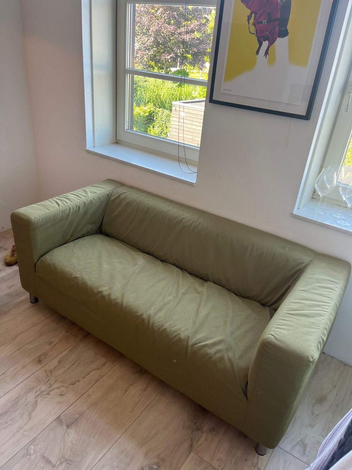 Nette KLIPPAN 2-zitsbank - Comfortabel en Compact, Ophalen, Gebruikt, 150 tot 200 cm, Tweepersoons