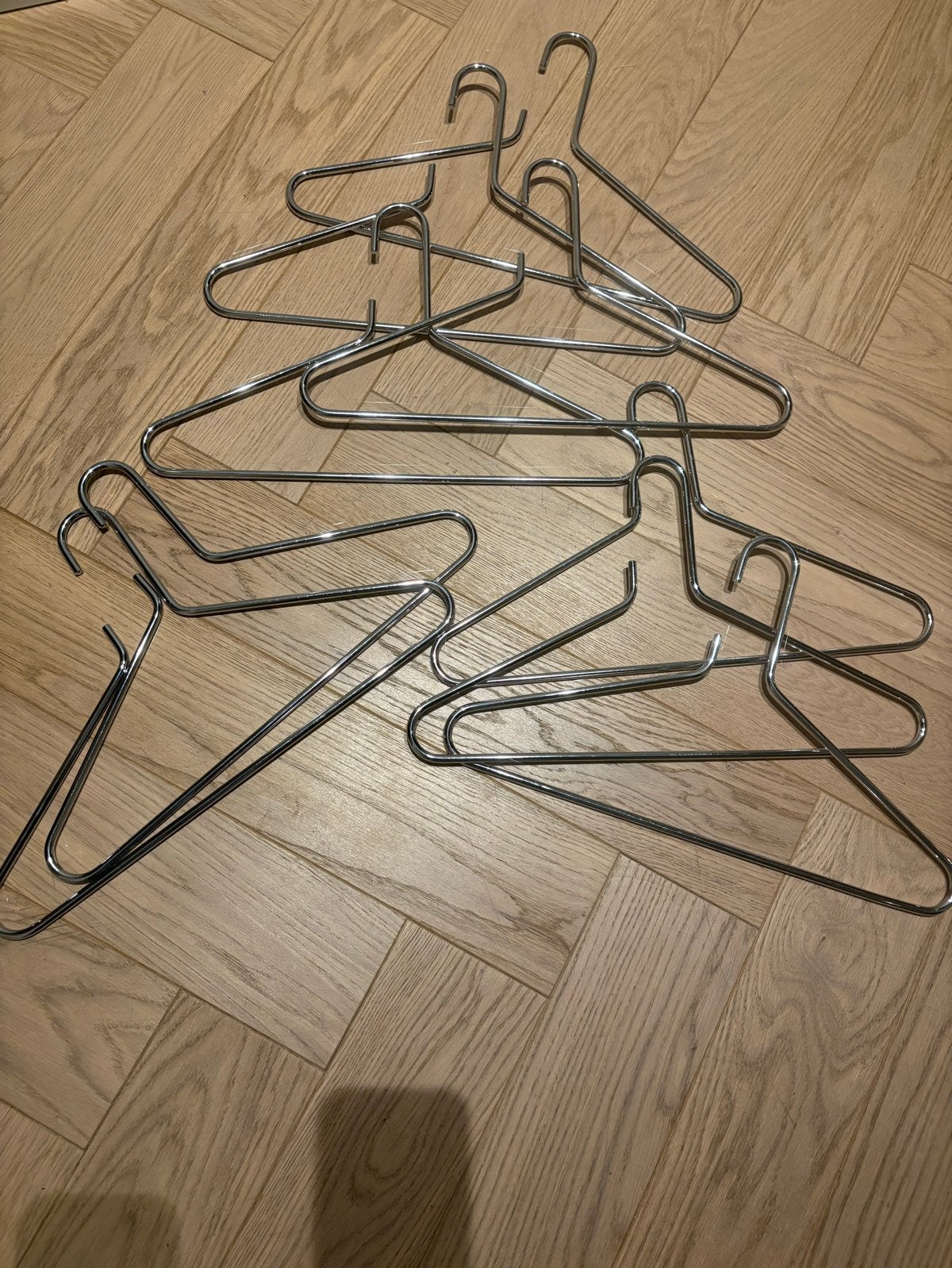 Metalen kledinghangers, Kleding | Dames, Kledinghangers, Ophalen of Verzenden, Gebruikt, Metaal, Volwassenen