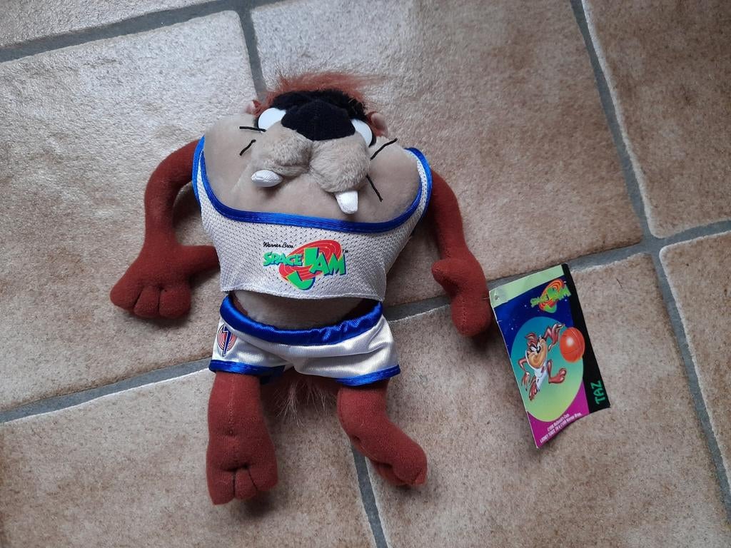 Space Jam Taz knuffel 1996. Orgineel., Ophalen of Verzenden, Overige typen